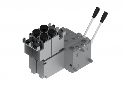 Intrinsically safe version of proportional sectional LS valves