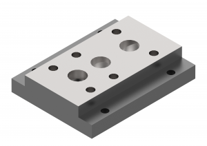 Subplates CETOP/other types for unloading valves brak  G472/01